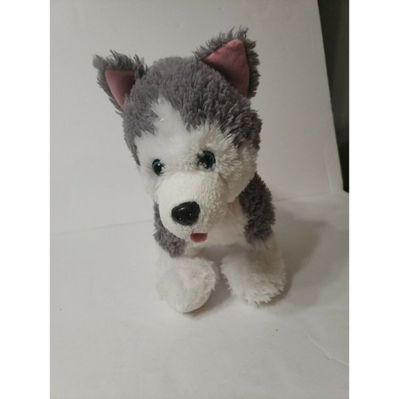 BuildABear Toys Build A Bear Husky Puppy Dog Plush